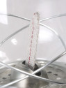 MIL-TEC LAMPA NAFTOWA Z UCHWYTEM 28CM STAL OCYNKOWANA