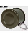 MIL-TEC KUBEK TERMICZNY Z KARABIŃCZYKIEM 500ML STAL NIERDZEWNA OLIWKOWY