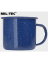 MIL-TEC Kubek turystyczny 350ml western stalowy emaliowany granatowy