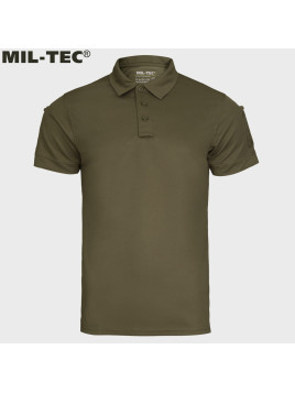 MIL-TEC KOSZULKA POLO QUICKDRY TERMOAKTYWNA OLIWKOWY 3XL