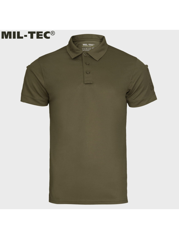 MIL-TEC KOSZULKA POLO QUICKDRY TERMOAKTYWNA OLIWKOWY 3XL