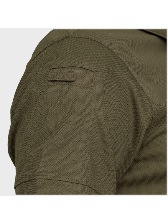 MIL-TEC KOSZULKA POLO QUICKDRY TERMOAKTYWNA OLIWKOWY 3XL