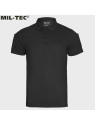 MIL-TEC KOSZULKA POLO QUICKDRY TERMOAKTYWNA CZARNA 3XL