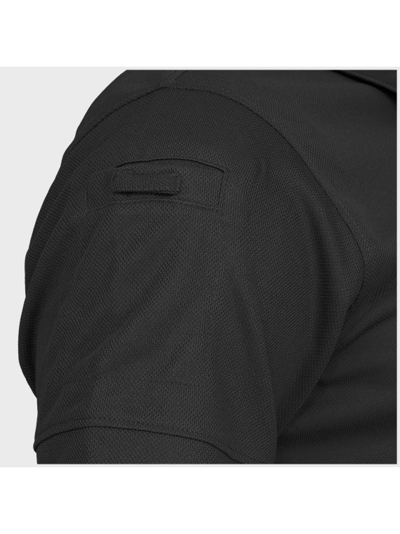 MIL-TEC KOSZULKA POLO QUICKDRY TERMOAKTYWNA CZARNA 3XL