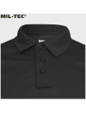 MIL-TEC KOSZULKA POLO QUICKDRY TERMOAKTYWNA CZARNA 3XL