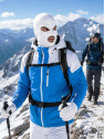 MIL-TEC KOMINIARKA 3 OTWORY CZAPKA BALACLAVA BAWEŁNA BIAŁA 