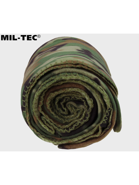 MIL-TEC KOC WOJSKOWY POLAROWY Z POKROWCEM WOODLAND