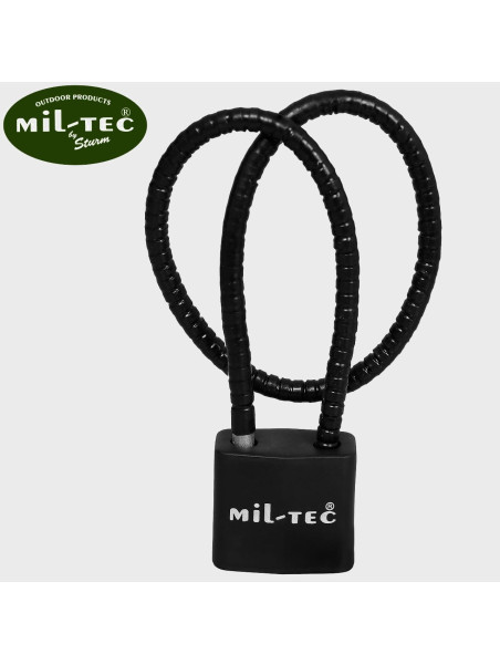 MIL-TEC KŁÓDKA Z LINKĄ 30CM ZABEZPIECZENIE ANTYKRADZIEŻOWE STAL
