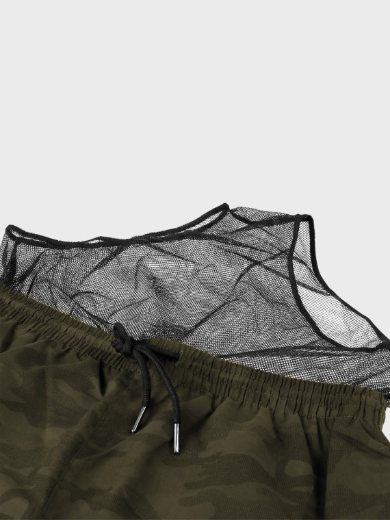 MIL-TEC SPODENKI MĘSKIE KRÓTKIE KĄPIELÓWKI SZORTY WOODLAND XXL