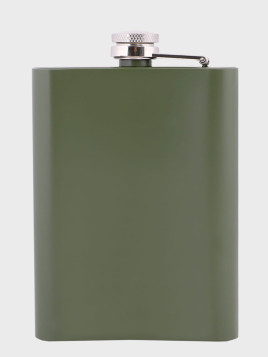 MIL-TEC PIERSIÓWKA 200ml STAL NIERDZEWNA OLIWKOWA