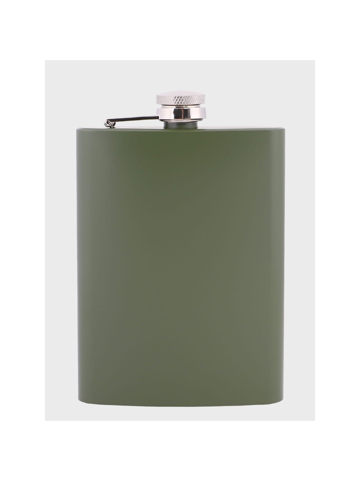 MIL-TEC PIERSIÓWKA 200ml STAL NIERDZEWNA OLIWKOWA