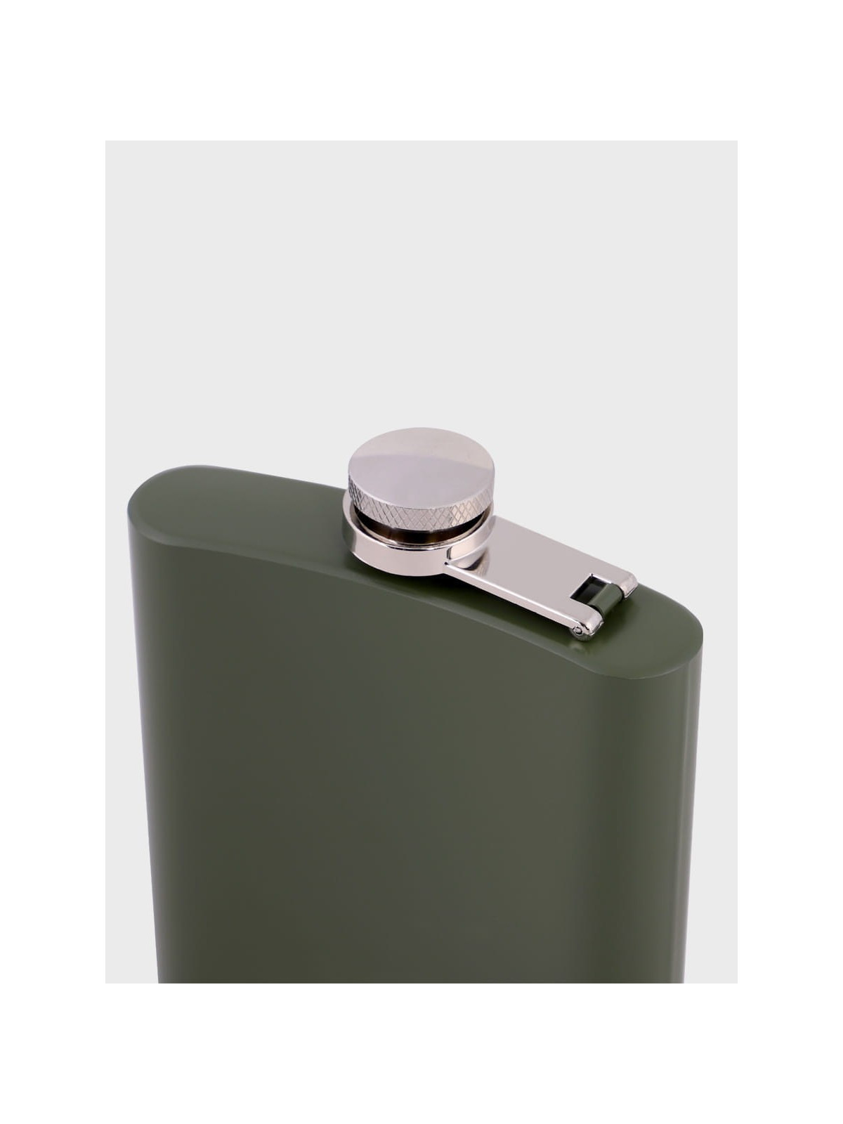 MIL-TEC PIERSIÓWKA 200ml STAL NIERDZEWNA OLIWKOWA