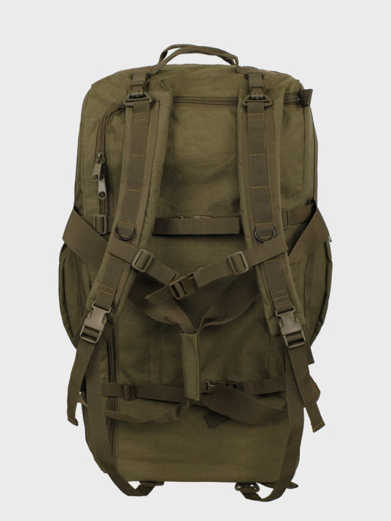 MIL-TEC TORBA NA KÓŁKACH WALIZKA PLECAK 110L WOJSKOWA 3w1 COYOTE