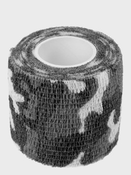 MIL-TEC TAŚMA MASKUJĄCA ELASTYCZNA ADHESIVE TAPE 4,5M/50MM SNOW CAMO