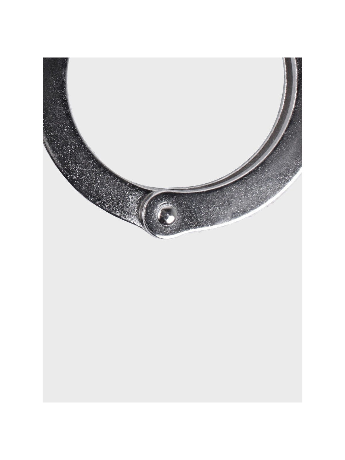MIL-TEC KAJDANKI DOUBLE LOCK STALOWE SREBRNE