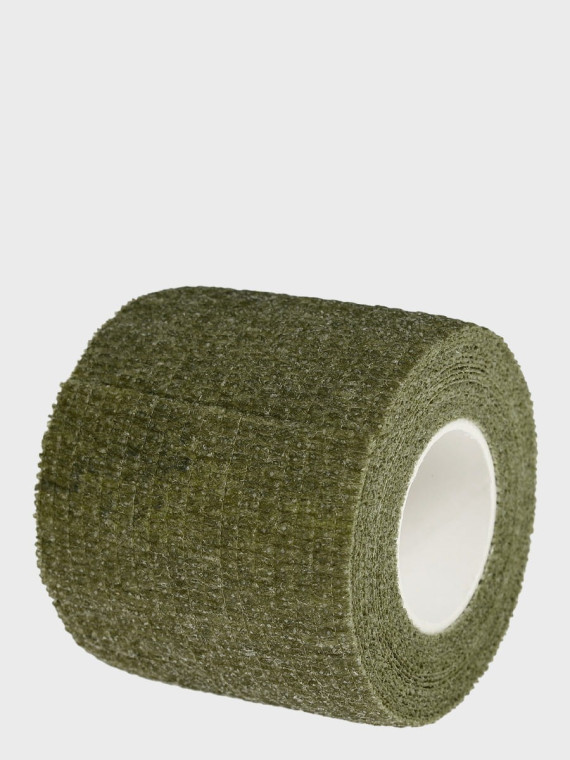 MIL-TEC TAŚMA MASKUJĄCA ELASTYCZNA ADHESIVE TAPE 4,5M/50MM OLIWKOWA