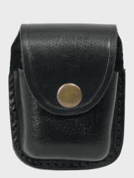 MIL-TEC KABURA SKÓRZANA NA ZAPALNICZKĘ ETUI TYPU ZIPPO CZARNA