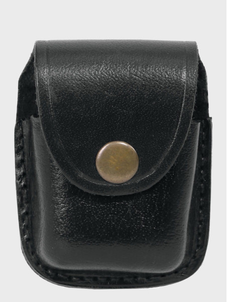 MIL-TEC KABURA SKÓRZANA NA ZAPALNICZKĘ ETUI TYPU ZIPPO CZARNA