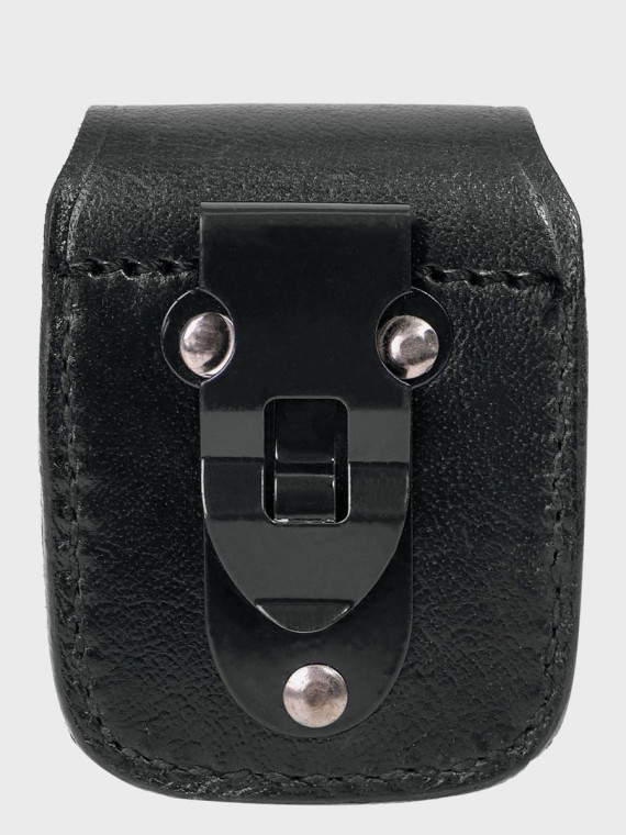 MIL-TEC KABURA SKÓRZANA NA ZAPALNICZKĘ ETUI TYPU ZIPPO CZARNA