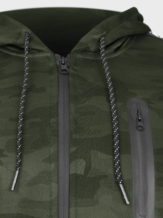 MIL-TEC BLUZA DRESOWA TRENINGOWA WOODLAND 3XL