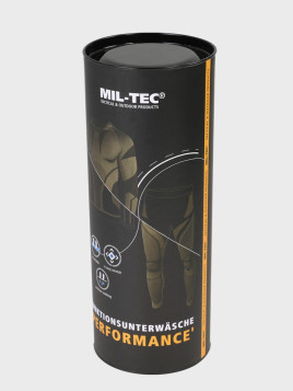 MIL-TEC BIELIZNA TERMOAKTYWNA MĘSKA KOMPLET CZARNA L/XL