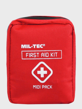 MIL-TEC APTECZKA PIERWSZEJ POMOCY MIDI PACK CZERWONA