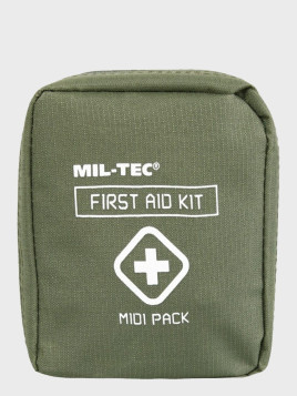 MIL-TEC APTECZKA PIERWSZEJ POMOCY MIDI PACK OLIWKOWA