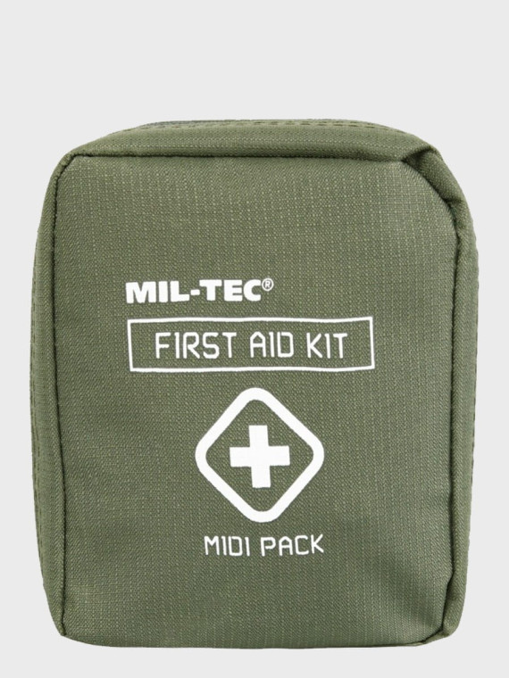 MIL-TEC APTECZKA PIERWSZEJ POMOCY MIDI PACK OLIWKOWA
