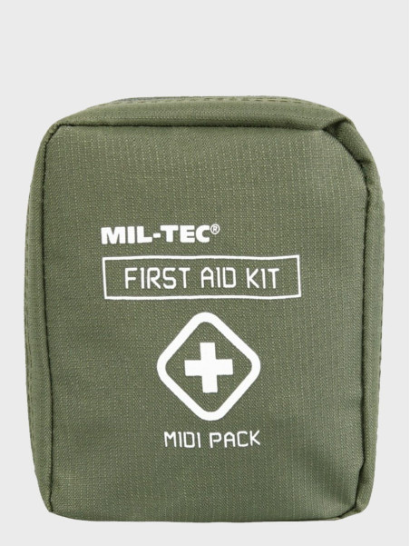 MIL-TEC APTECZKA PIERWSZEJ POMOCY MIDI PACK OLIWKOWA