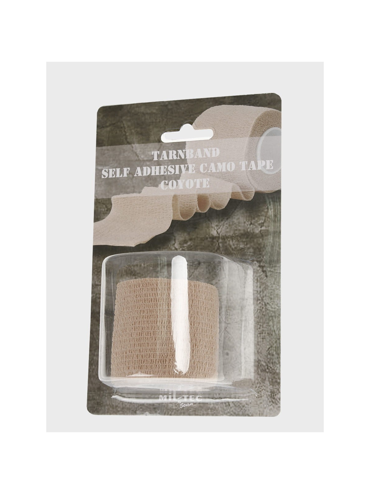 MIL-TEC TAŚMA MASKUJĄCA ELASTYCZNA ADHESIVE TAPE 4,5M/50MM COYOTE