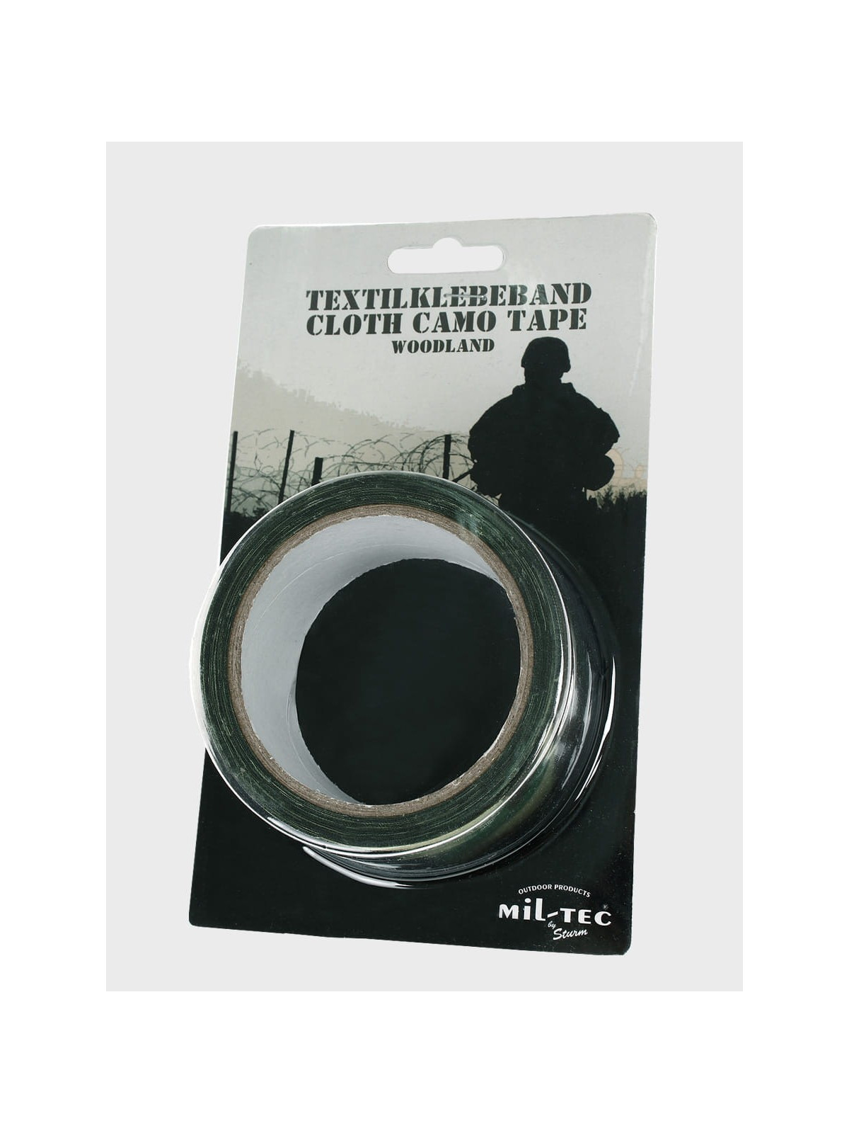 MIL-TEC TAŚMA MASKUJĄCA SAMOPRZYLEPNA 10M/50MM  WOODLAND