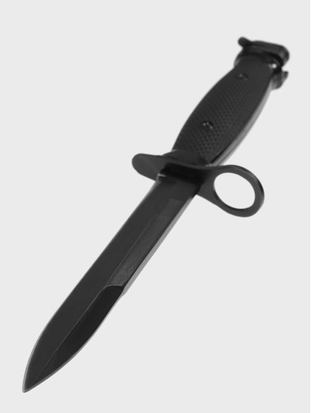 MIL-TEC NÓŻ SZTURMOWY BAGNET US ARMY M7 KABURA CZARNY