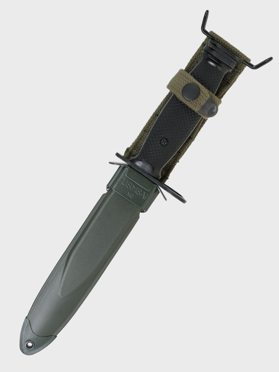 MIL-TEC NÓŻ SZTURMOWY BAGNET US ARMY M7 KABURA CZARNY