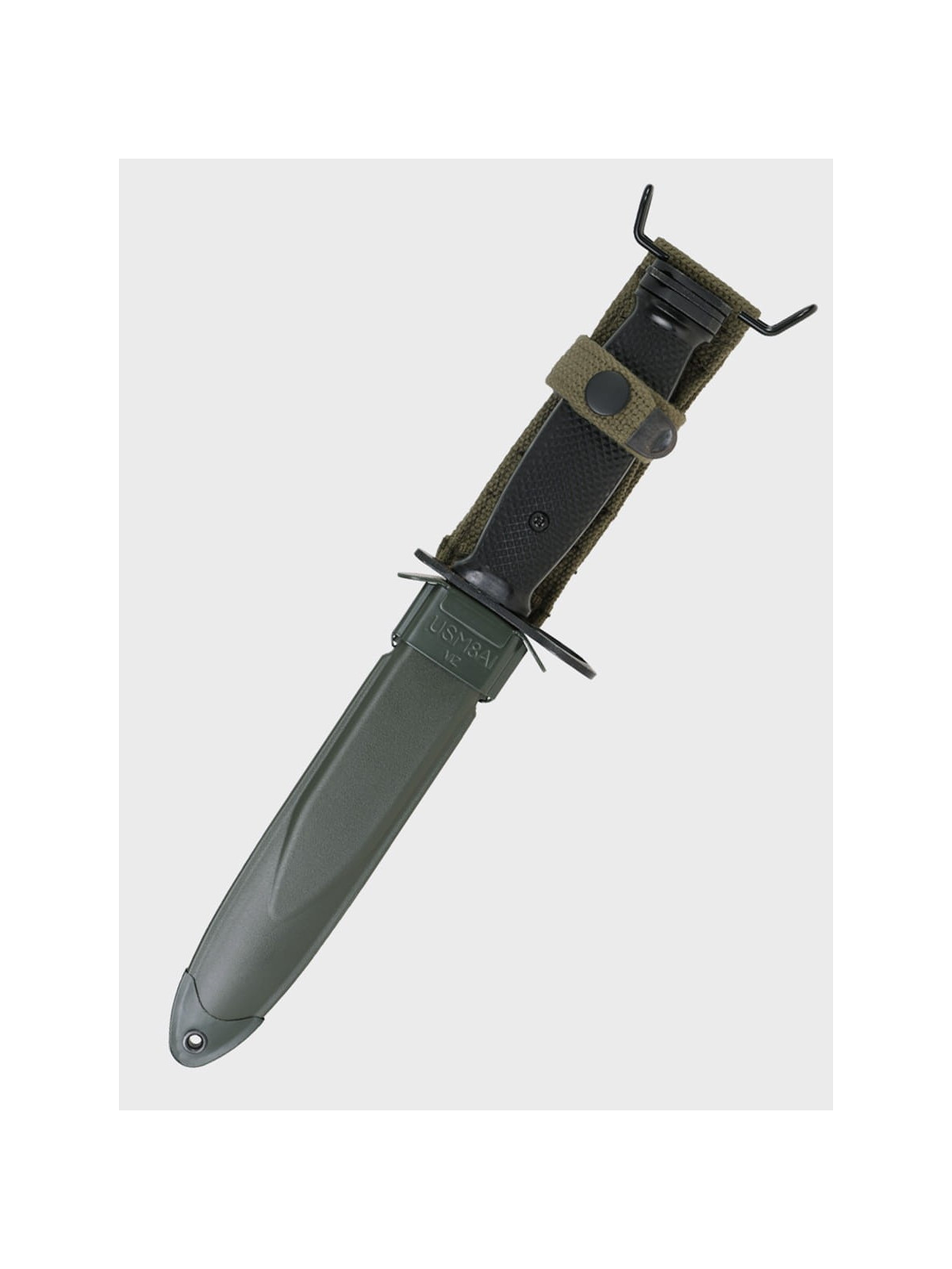 MIL-TEC NÓŻ SZTURMOWY BAGNET US ARMY M7 KABURA CZARNY