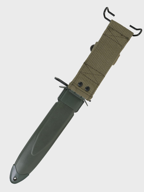 MIL-TEC NÓŻ SZTURMOWY BAGNET US ARMY M7 KABURA CZARNY
