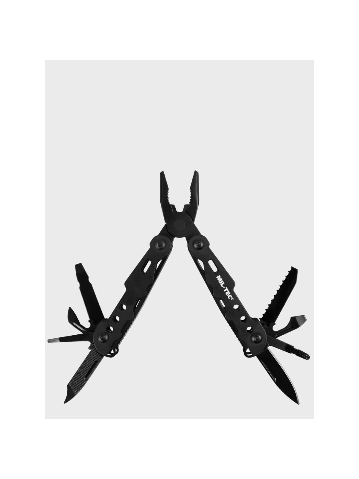 MIL-TEC MULTITOOL NARZĘDZIE WIELOFUNKCYJNE 9 NARZĘDZI COBRA CZARNY