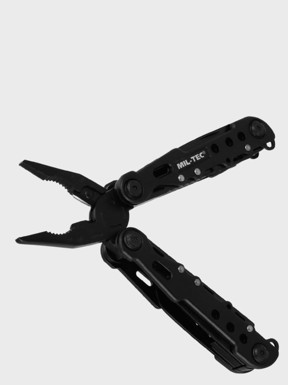MIL-TEC MULTITOOL NARZĘDZIE WIELOFUNKCYJNE 12 NARZĘDZI COBRA CZARNY