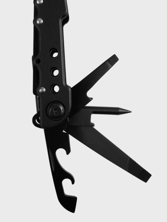 MIL-TEC MULTITOOL NARZĘDZIE WIELOFUNKCYJNE 12 NARZĘDZI COBRA CZARNY