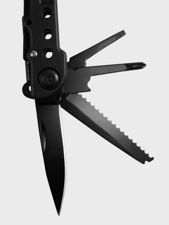 MIL-TEC MULTITOOL NARZĘDZIE WIELOFUNKCYJNE 12 NARZĘDZI COBRA CZARNY