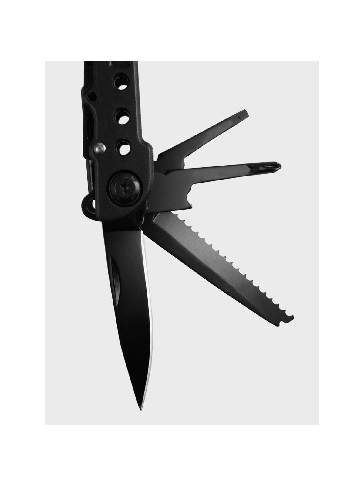 MIL-TEC MULTITOOL NARZĘDZIE WIELOFUNKCYJNE 12 NARZĘDZI COBRA CZARNY