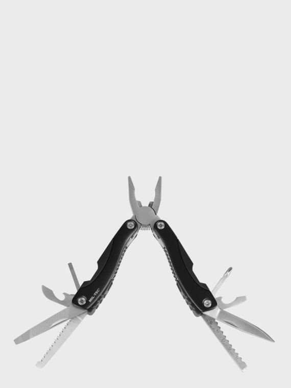 MIL-TEC MULTITOOL NARZĘDZIE WIELOFUNKCYJNE 9 NARZĘDZI 15402002 CZARNY