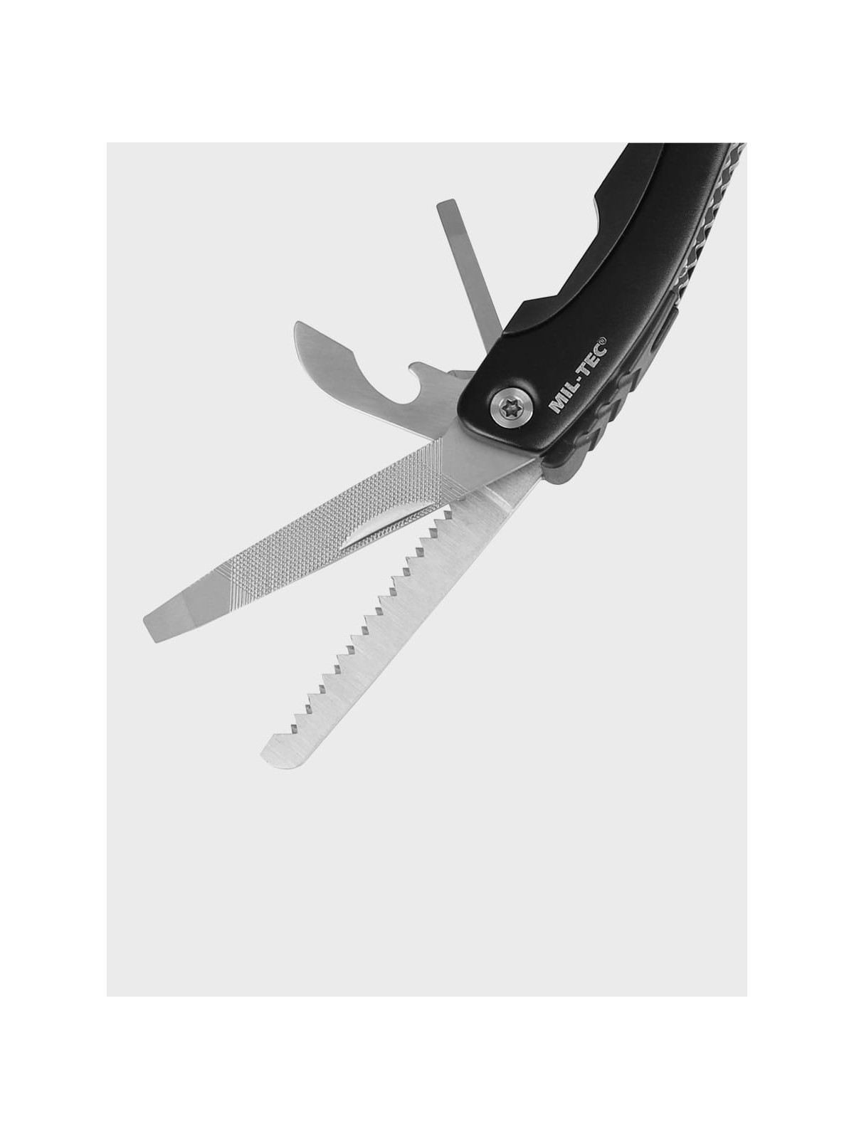 MIL-TEC MULTITOOL NARZĘDZIE WIELOFUNKCYJNE 9 NARZĘDZI 15402002 CZARNY