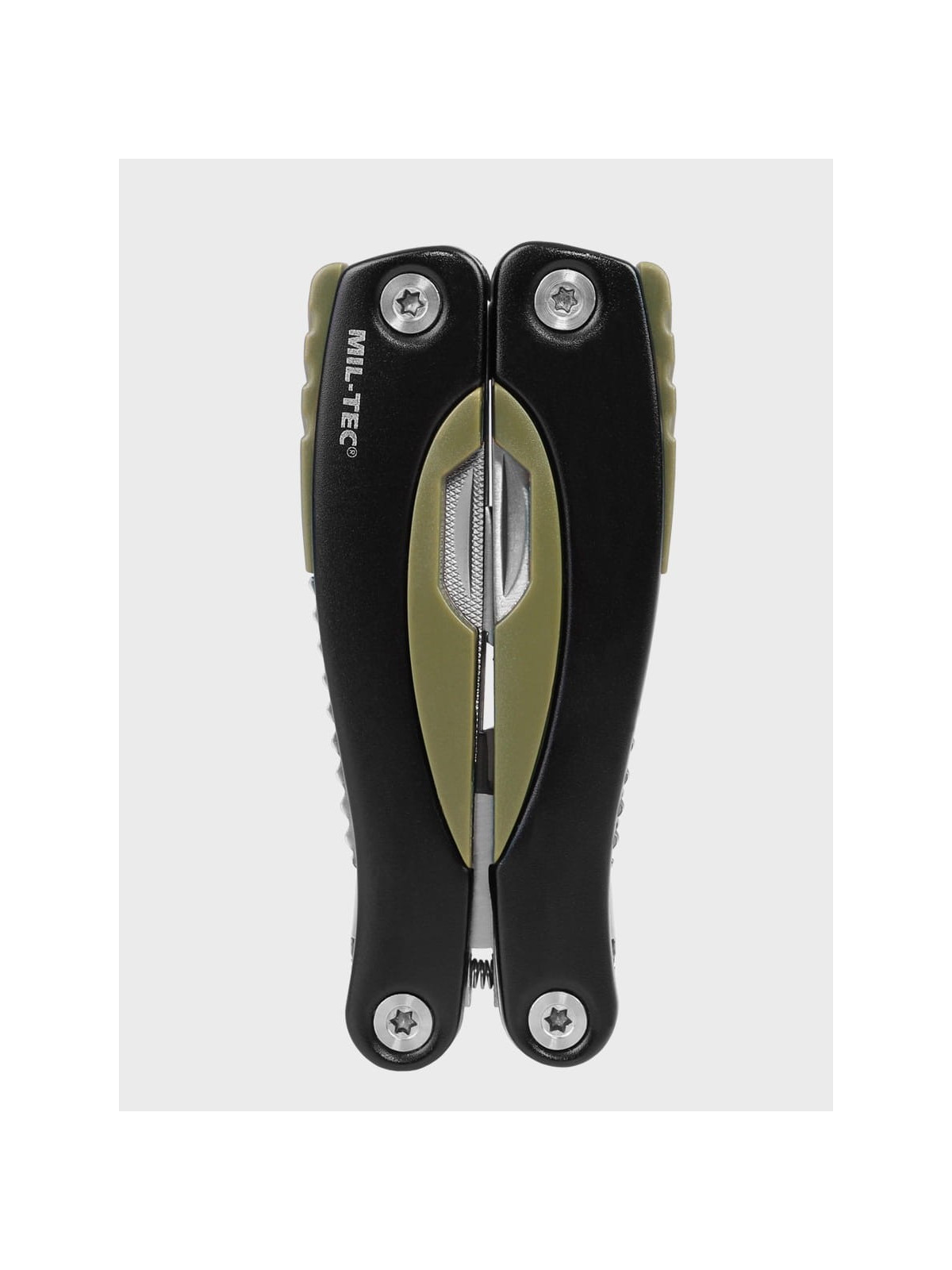 MIL-TEC MULTITOOL NARZĘDZIE WIELOFUNKCYJNE 9 NARZĘDZI 15402001 CZARNO/OLIWKOWY