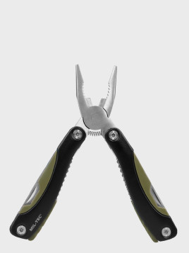 MIL-TEC MULTITOOL NARZĘDZIE WIELOFUNKCYJNE 9 NARZĘDZI 15402001 CZARNO/OLIWKOWY