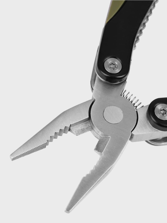 MIL-TEC MULTITOOL NARZĘDZIE WIELOFUNKCYJNE 9 NARZĘDZI 15402001 CZARNO/OLIWKOWY