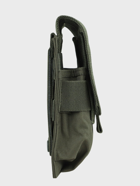 MIL-TEC ŁADOWNICA NA 2 MAGAZYNKI DO M4/M16 OLIWKOWY