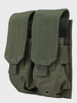 MIL-TEC ŁADOWNICA NA 2 MAGAZYNKI DO M4/M16 OLIWKOWY