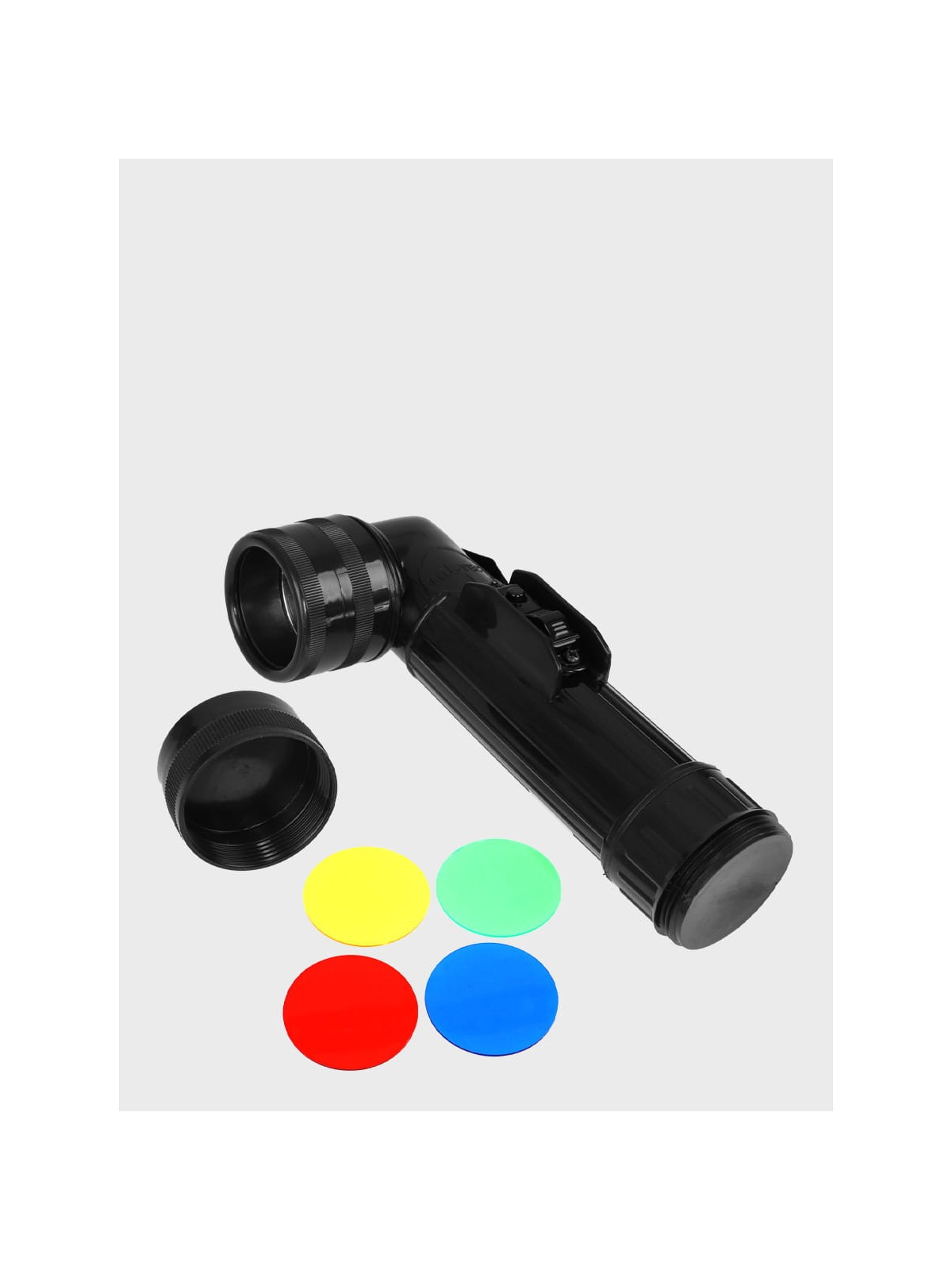 MIL-TEC LATARKA KĄTOWA US ARMY LED 21 CM CZARNA