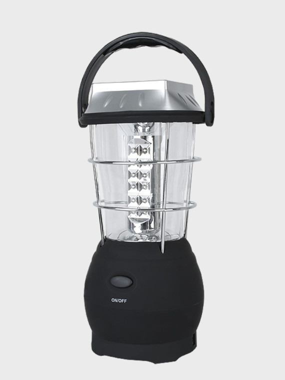 MIL-TEC LAMPA SOLARNA AKUMULATOROWA DYNAMO LED CZARNA