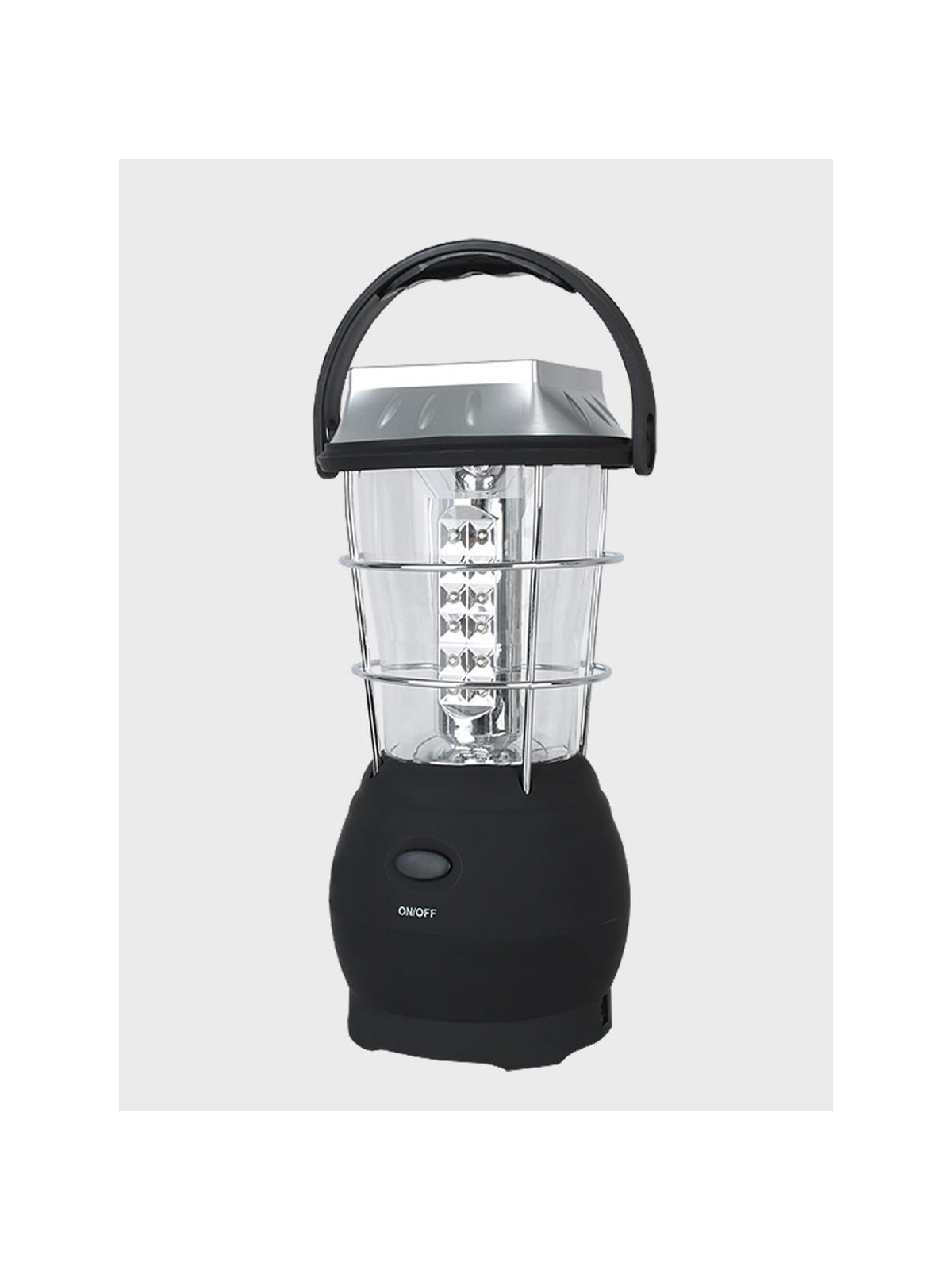 MIL-TEC LAMPA SOLARNA AKUMULATOROWA DYNAMO LED CZARNA
